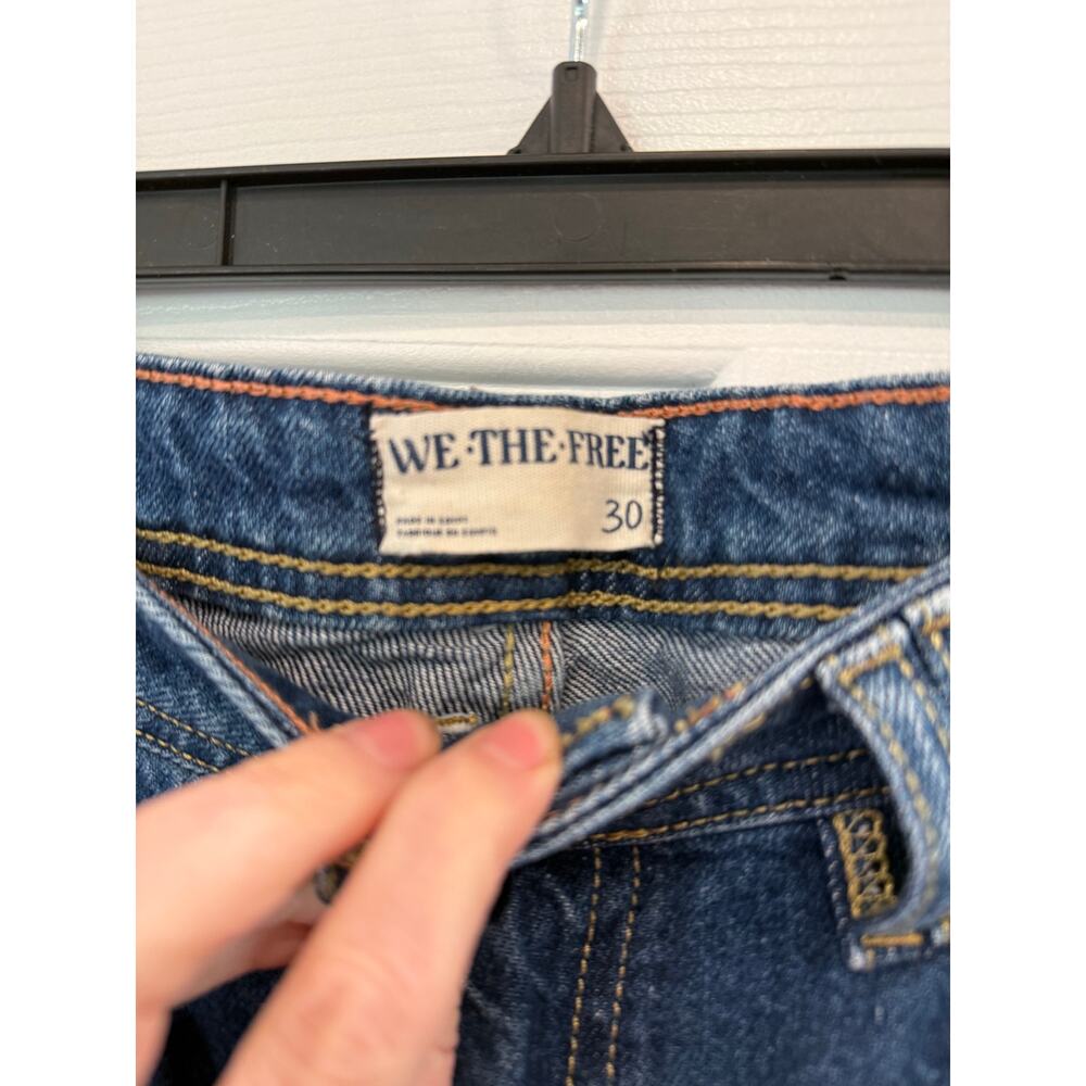 We The Free People Ava High Rise Bootcut Jeans Sz 30/10 Cotton - Picture 8 of 8